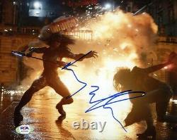 Elizabeth Olsen Avengers Endgame Autographié Signé 8x10 Photo Psa/adn Coa