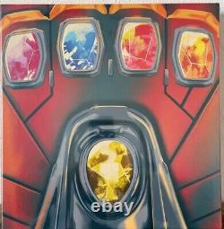 Ensemble de boîtes MONDO Avengers Infinity War + Endgame 6XLP Vinyle de couleurs de pierres d'infini
