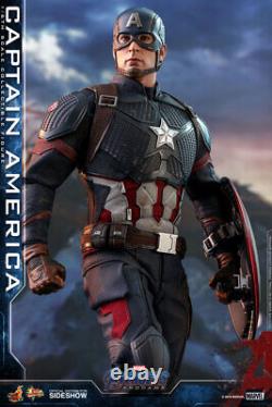 Figurine Hot Toys Captain America Avengers Endgame à l'échelle 1/6 Chris Evans MMS536