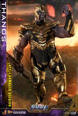 Figurine Hot Toys Marvel Avengers Endgame Thanos Battle Damage à l'échelle 1/6 MMS564