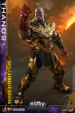 Figurine Hot Toys Marvel Avengers Endgame Thanos Battle Damage à l'échelle 1/6 MMS564