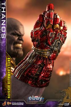 Figurine Hot Toys Marvel Avengers Endgame Thanos Battle Damage à l'échelle 1/6 MMS564