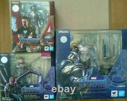 Figurine MARVEL Avengers Endgame S. H. Figuarts 3 pièces avec boîte Thanos Ironman jp