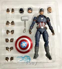 Figurine Marvel Medicom Toy MAFEX No. 130 CAPTAIN AMERICA Avengers Endgame