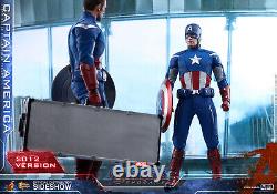 Figurine à l'échelle 1/6 Captain America Avengers Endgame 2012 Version MMS563 de Hot Toys