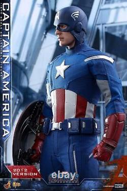 Figurine d'Action Avengers Endgame Chef-d'Oeuvre de Cinéma Capitaine Amérique 2012 Hot Toys
