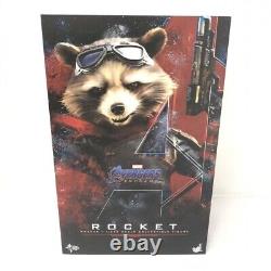 Figurine d'action Rocket Marvel utilisée Hot Toys Movie Masterpiece Avengers Endgame 1/6
