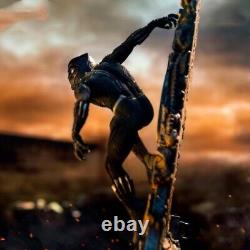 Film AvengersEndgame Black Panther Statue Art Figurines d'action Collection Modèle