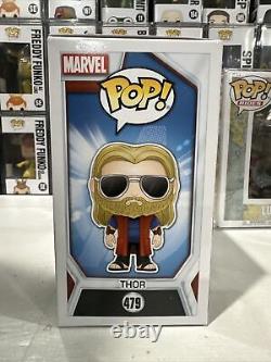 Funko Pop! Avengers Endgame Thor Décontracté #479 signé Chris Hemsworth JSA COA