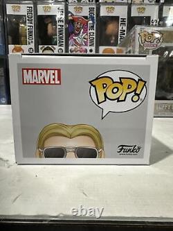 Funko Pop! Avengers Endgame Thor Décontracté #479 signé Chris Hemsworth JSA COA