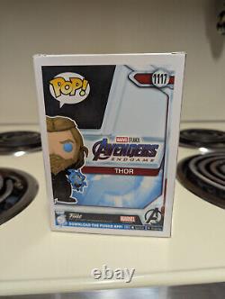 Funko Pop! Avengers Fin du Jeu Thor GITD CHASE #1117 SIGNÉ par Chris Hemsworth PSA