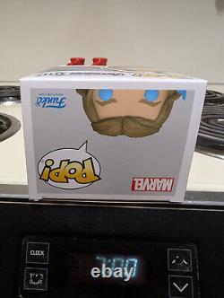 Funko Pop! Avengers Fin du Jeu Thor GITD CHASE #1117 SIGNÉ par Chris Hemsworth PSA