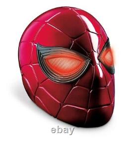 Hasbro Marvel Légendes Avengers Endgame Iron Spider Casque Électronique De Puissance