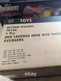 Hasbro Marvel Legends Avengers Endgame Iron Man Nano Gauntlet NEUF Scellé