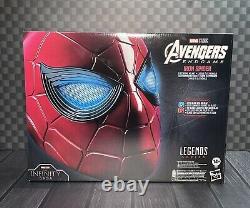 Hasbro Marvel Studios Avengers Endgame Iron Spider Casque Électronique F0201 Nouveau