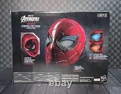 Hasbro Marvel Studios Avengers Endgame Iron Spider Casque Électronique F0201 Nouveau