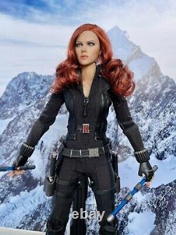 Hot Marvel Avengers Black Widow Film Figurine Kitbash 16 Échelle 12 Jouet Collectionneur