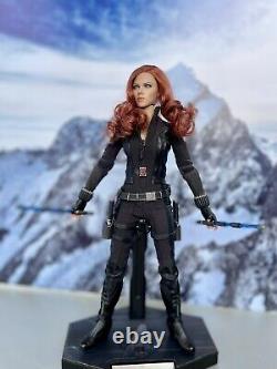 Hot Marvel Avengers Black Widow Film Figurine Kitbash 16 Échelle 12 Jouet Collectionneur