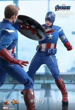 Hot Toys 1/6 Avengers Endgame Mms563 Captain America 2012 Version Action Figure