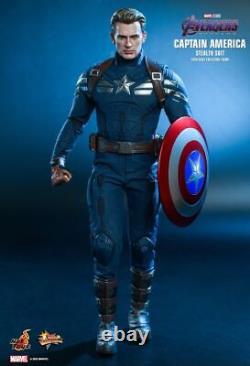 Hot Toys 1/6 Avengers Endgame Mms607 Captain America Stealth Suit Exclusive Ver