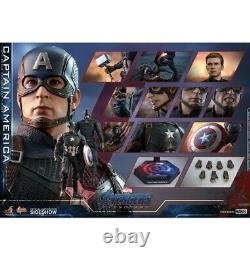 Hot Toys 1/6 Marvel The Avengers Endgame Mms536 Captain America Nouveau Non Ouvert