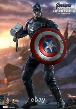 Hot Toys 1/6 Marvel The Avengers Endgame Mms536 Captain America Nouveau Non Ouvert