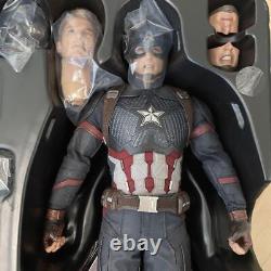 Hot Toys Avengers Endgame Captain America Chris Evans 1/6 Figurine de Collection 2022