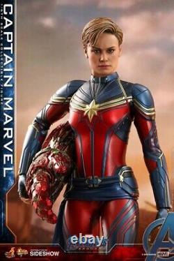 Hot Toys Capitaine Marvel Sixième Échelle Figure Avengers Endgame Film Masterpiece