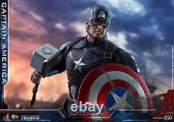 Hot Toys Captain America Avengers Endgame Figure à l'échelle 16 Chris Evans MMS536