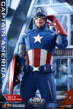 Hot Toys Captain America Version 2012 Avengers Endgame Figure à l'échelle 1/6 EN STOCK