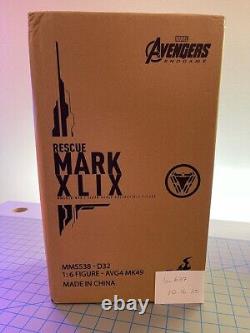 Hot Toys IRON MAN Sauvetage Mark XLIX Avengers Endgame MMS538-D32 Scellé