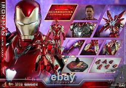 Hot Toys Iron Man Mark 85 Avengers Endgame 1/6 Avec Un Portrait Échangé