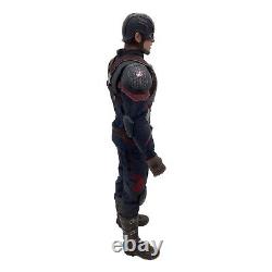 Hot Toys MMS536 Avengers Endgame Captain America Chris Evans 1/6 Utilisé Rare Japon