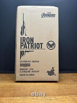 Hot Toys MMS547 Iron Patriot Avengers Endgame NEUF avec boîte d'expédition