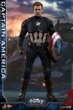 Hot Toys Mms53 Avengers Endgame Captain America 1/6 Figure Movie Masterpiece