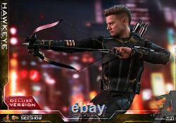Hot Toys Movie Masterpiece Avengers End Game Deluxe Hawkeye Figure New In Stock