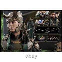 Hot Toys Movie Masterpiece Loki Avengers Endgame Figurine d'Action à Échelle 1/6 de 31 cm