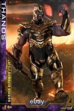Hot Toys Thanos Battle Dommages Ver Avengers Endgame Film Masterpiece 1/6