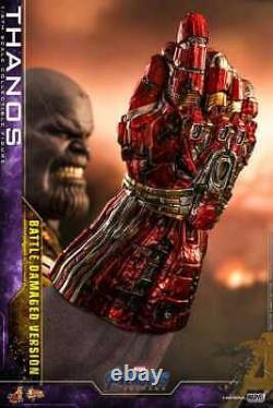 Hot Toys Thanos Battle Dommages Ver Avengers Endgame Film Masterpiece 1/6