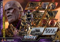 Hot Toys Thanos Battle Endommagé Version 16 Échelle Figure Avengers Endgame Mms564