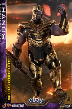 Hot Toys Thanos Battle Endommagé Version 16 Échelle Figure Avengers Endgame Mms564