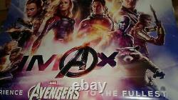 Imax Marvel Avengers Endgame 27x40 Ds Affiche De Théâtre Originale + Theur Eternals