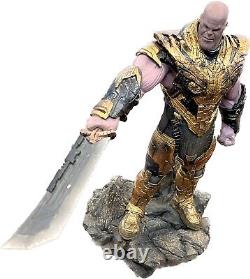 Iron Studios Avengers 4 Endgame Thanos Deluxe 1/10 Statue D'échelle