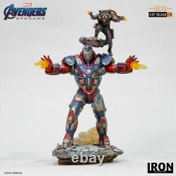 Iron Studios Avengers Endgame 1/10 Iron Patriot & Rocket BDS Art Statue Figure <br/>
	 
	<br/> Les Studios de Fer Avengers Endgame 1/10 Iron Patriot & Rocket BDS Statue d'Art Figure