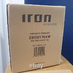 Iron Studios Avengers Endgame Ebony Maw Statue de figurine à l'échelle 1/10 de l'Ordre Noir