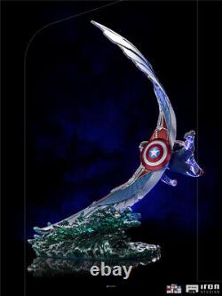 Iron Studios Avengers Endgame Falcon Bds Art Scale 1/10 Statue Nouvelle Version