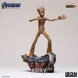 Iron Studios Avengers Endgame Groot Bds Art 1/10 Figure Model Statue