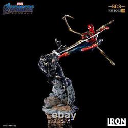 Iron Studios Avengers Endgame Iron Spider Vs Outrider 1/10 Statue