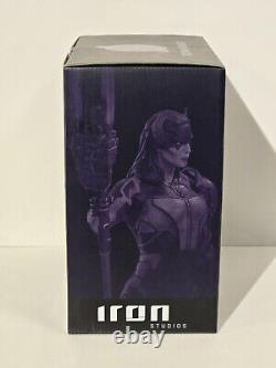 Iron Studios Avengers Endgame Proxima Midnight Statue de l'Ordre Noir à l'échelle 1:10