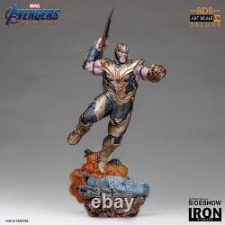 Iron Studios BDS 1/10 Échelle d'Art Édition Limitée Statue Avengers EndGame Thanos DLX